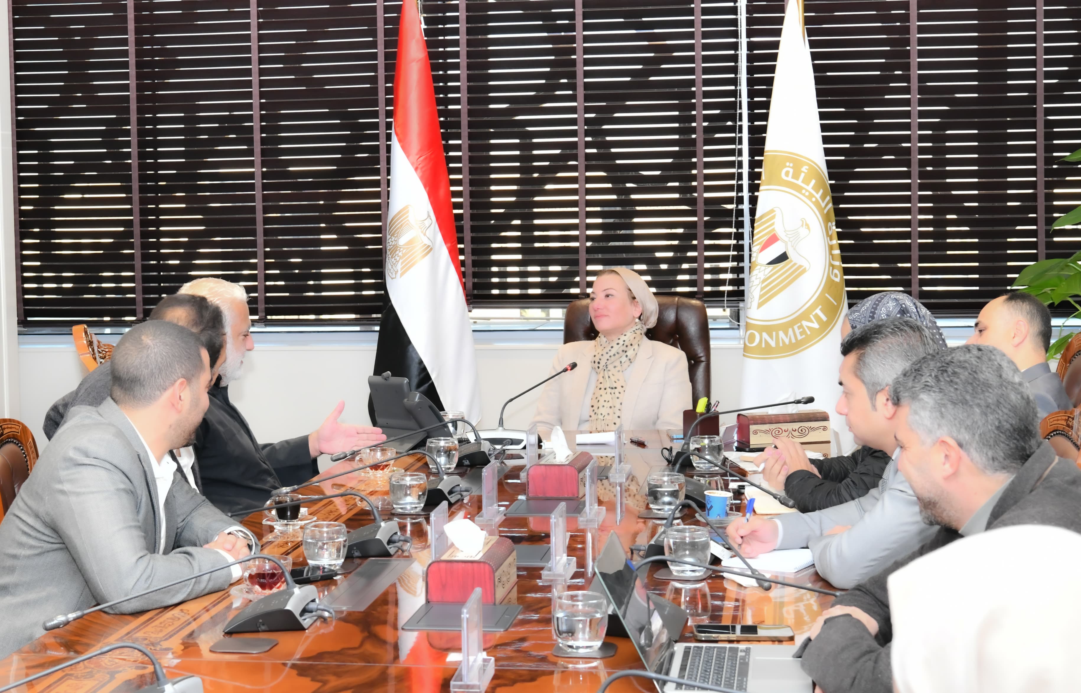 وزيرة البيئة تبحث التعاون لتوفير تجربة سياحة فريدة بمحمية وادي دج