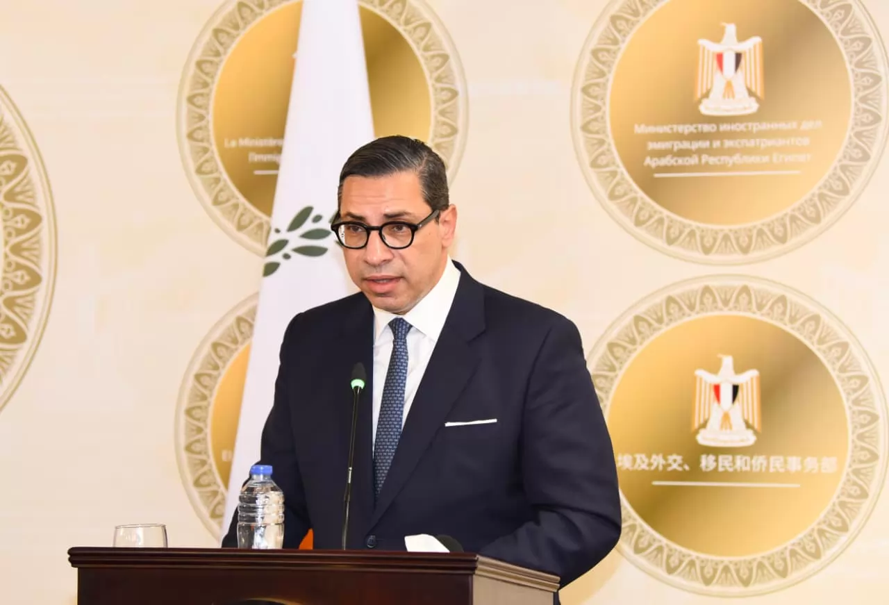 وزير خارجية قبرص: مصر هي بوابة الأمان للاتحاد الأوروبي ونؤكد حق الشعب الفلسطيني في تقرير مصيره 