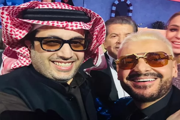 برفقة تركي آل الشيخ .. رامز جلال يشيد بحفل توزيع جوائز joy awards 