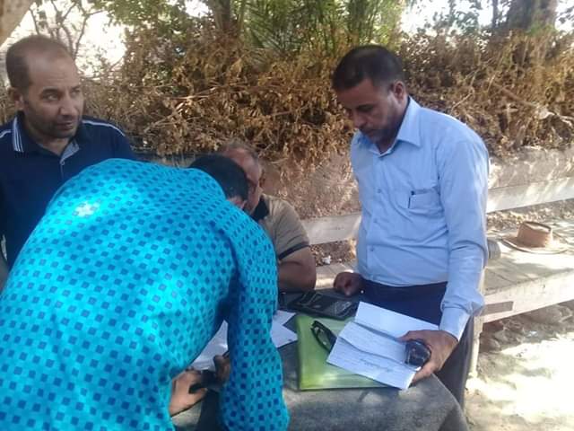 استئناف مشروع الصرف الصحي ببداري أسيوط  