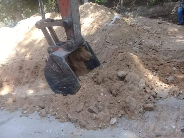 استئناف مشروع الصرف الصحي ببداري أسيوط  