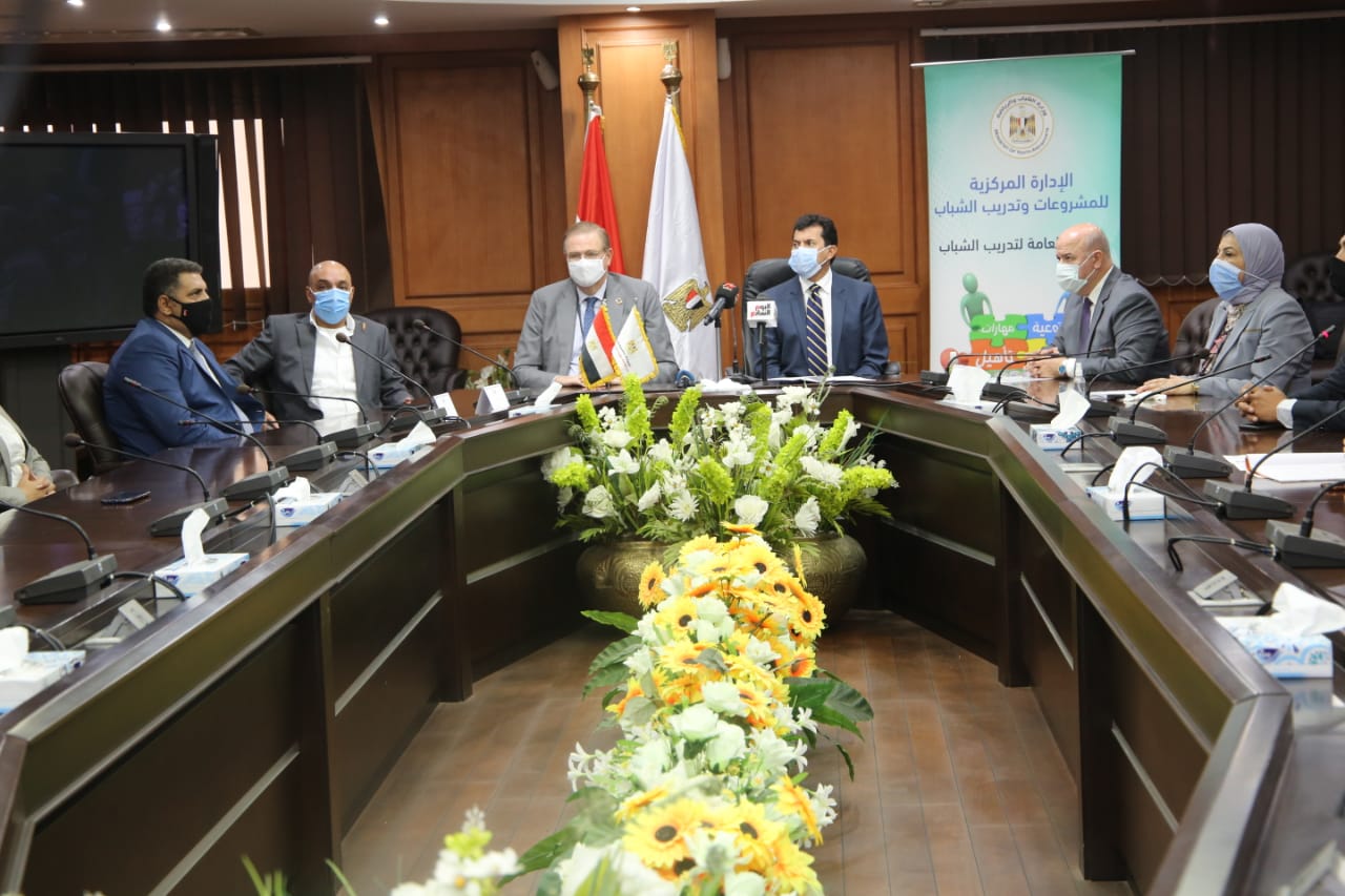 وزير الرياضة وصندوق الأمم المتحدة للسكان والكيك بوكسينج يطلقون مبادرة «لا للتحرش»