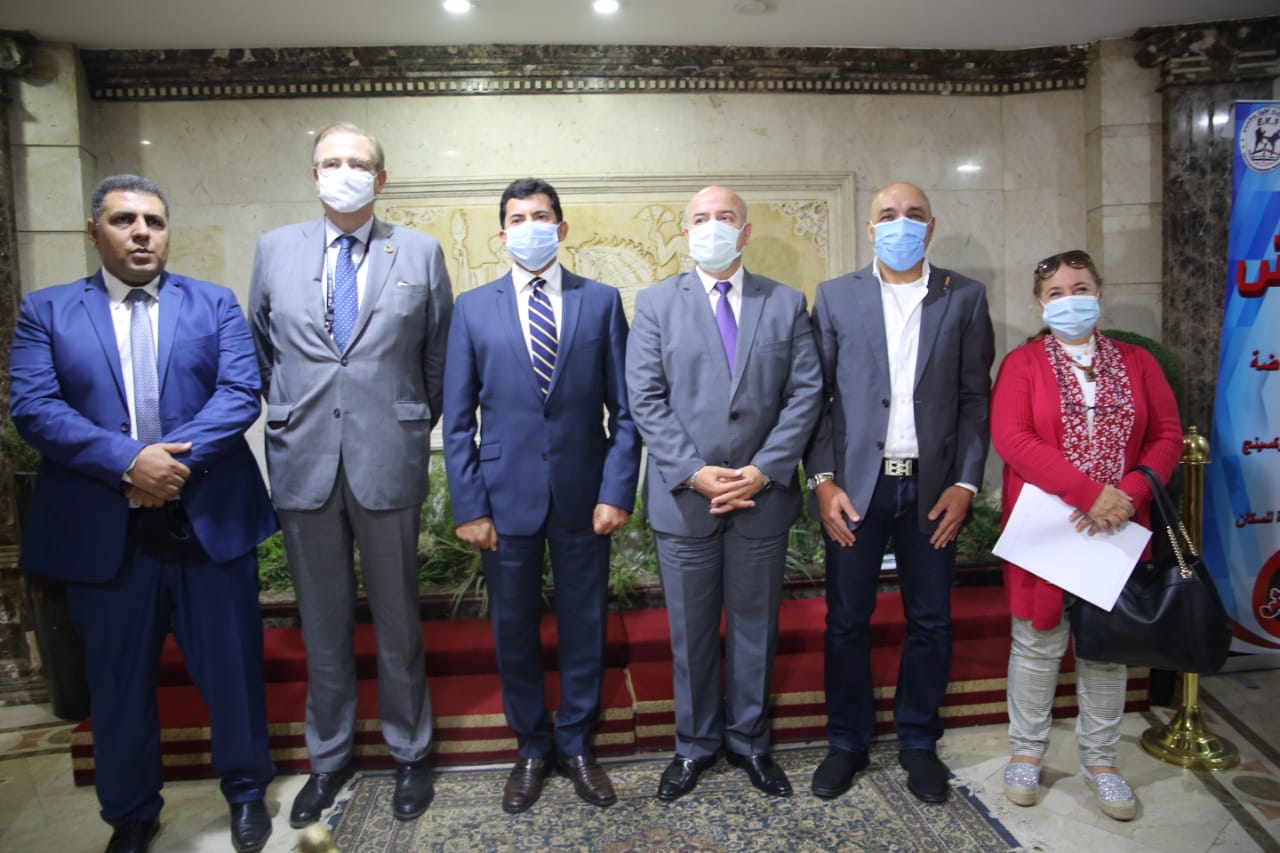 وزير الرياضة وصندوق الأمم المتحدة للسكان والكيك بوكسينج يطلقون مبادرة «لا للتحرش»