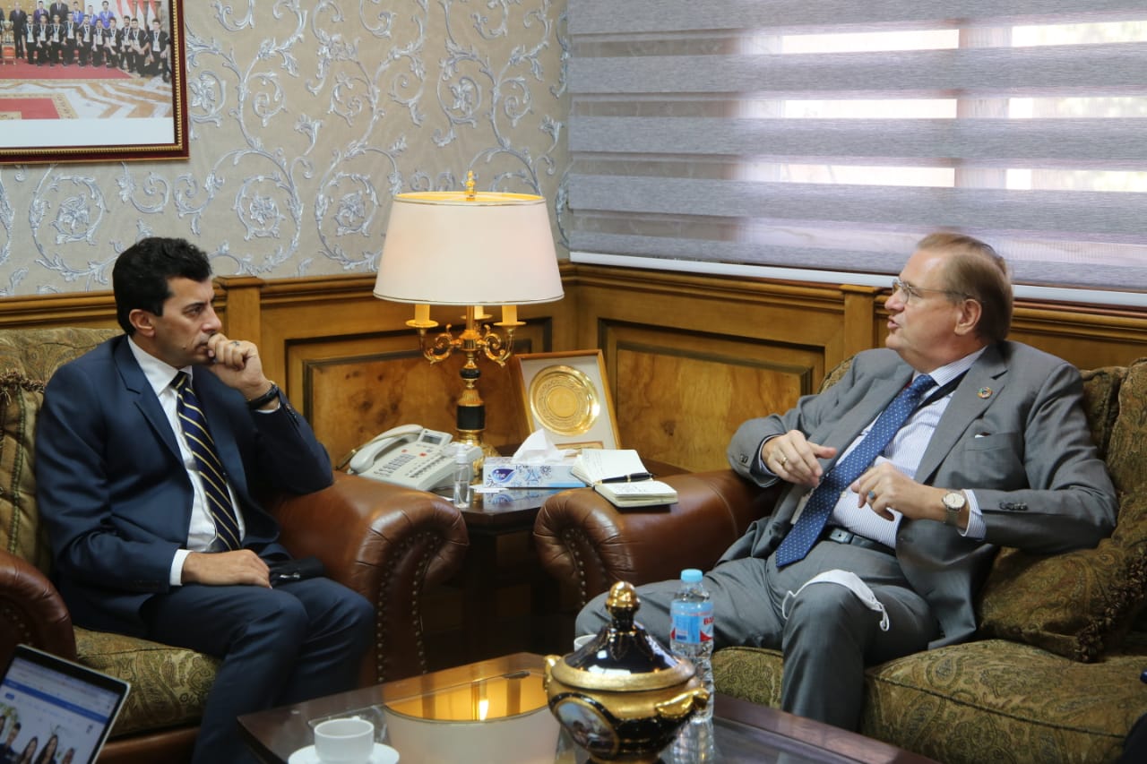 وزير الرياضة وصندوق الأمم المتحدة للسكان والكيك بوكسينج يطلقون مبادرة «لا للتحرش»