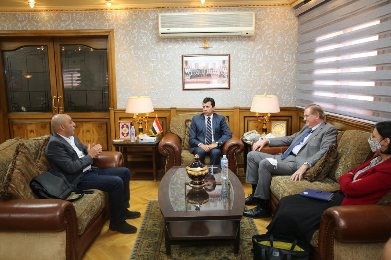 وزير الرياضة وصندوق الأمم المتحدة للسكان والكيك بوكسينج يطلقون مبادرة «لا للتحرش»