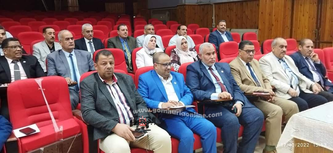 الفولى وسعد يجتمعان بمديرى الادارات لمناقشة أبرز الملاجظات للمتابعة