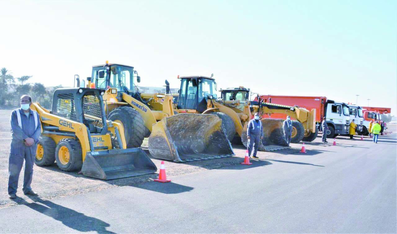 رفع‭ ‬حالة‭ ‬الطوارئ‭ ‬لمواجـهة‭ ‬التقلبــات‭ ‬الجـــوية