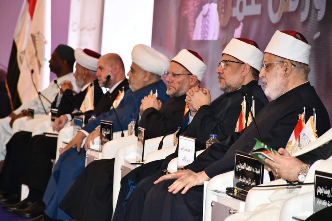 وزير الأوقاف أمام علماء الأمة نرفض وبحسم تهجير الشعب الفلسطيني 