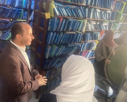 الدكتور حمودة الجزار.  وكيل وزارة الصحة بالقليوبية 