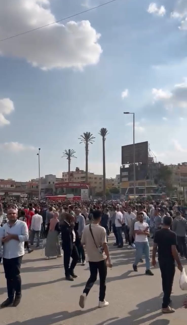 دعمًا وتأييدًا لموقف الرئيس.. مسيرة حاشدة في ٦ أكتوبر بالجيزة