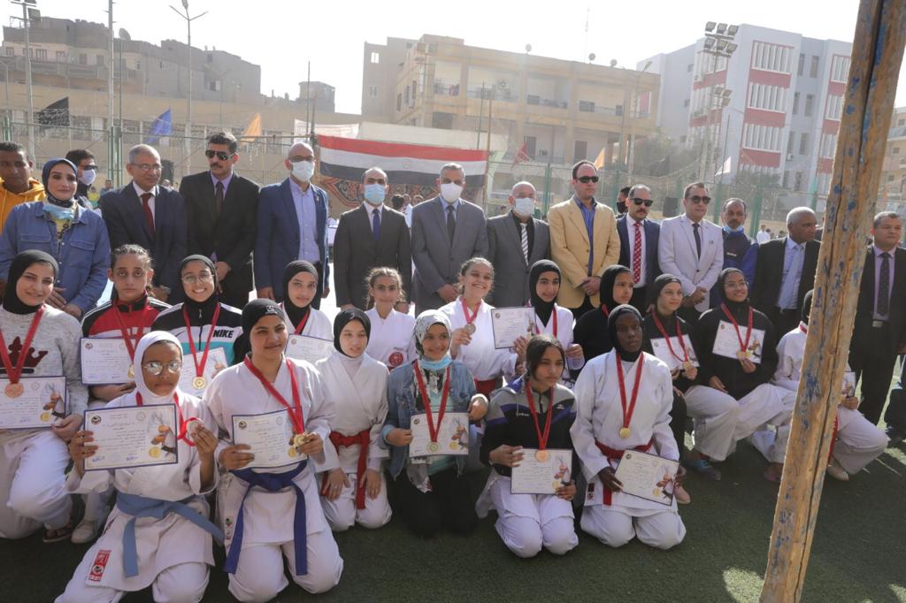 محافظ سوهاج يشهد ختام بطولة الجمهورية للكاراتيه