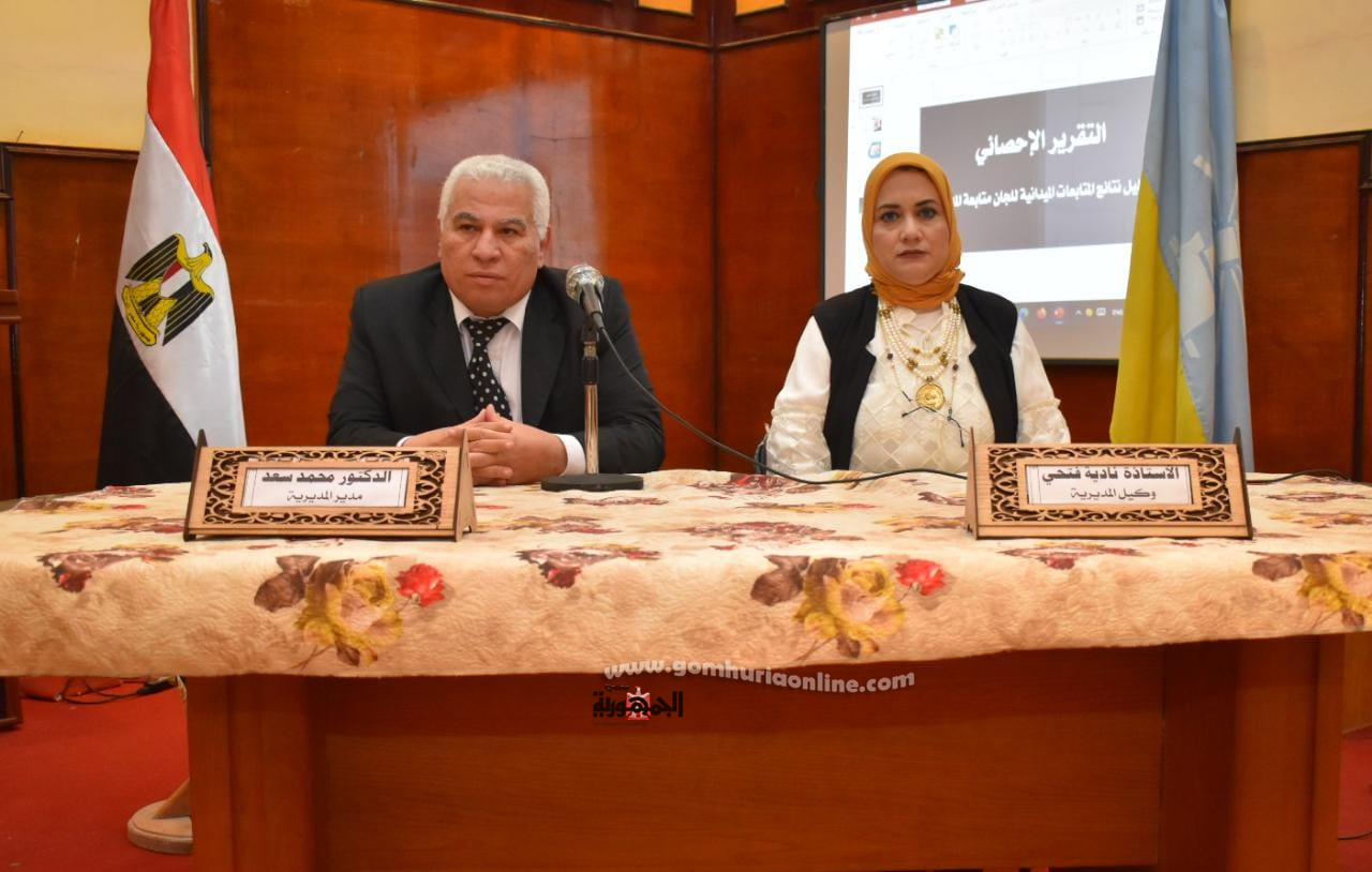 الدكتور محمد سعد وناديه فتحى