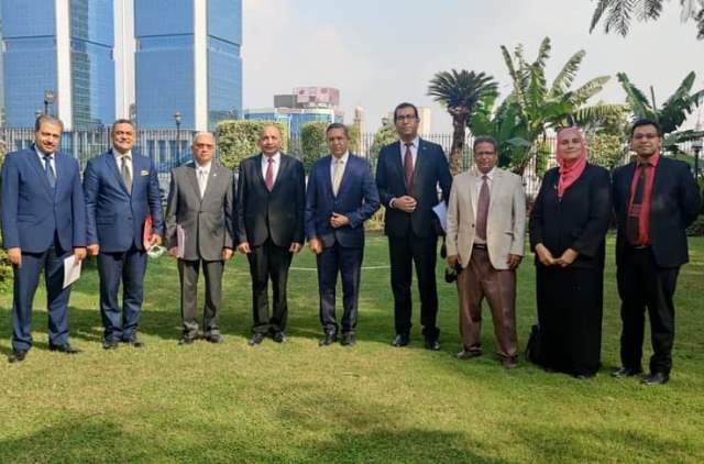 رئيس جامعة بنى سويف يلتقى السفير الهندى لبحث آليات التعاون العلمي المشترك