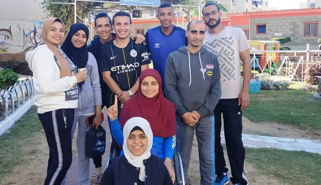 جامعة حلوان تحصد ٢٧ ميدالية فى بطولة متحدى الإعاقة للجامعات.. بالصور