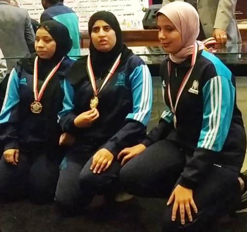 جامعة حلوان تحصد ٢٧ ميدالية فى بطولة متحدى الإعاقة للجامعات.. بالصور