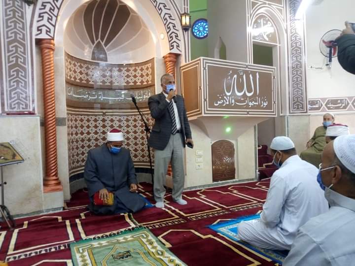 أوقاف الوادى الجديد تفتتح مسجد 23 يوليو بمدينة موط