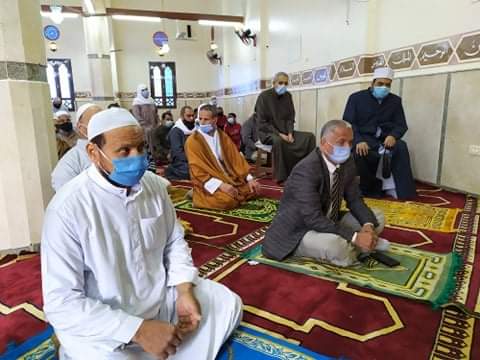 أوقاف الوادى الجديد تفتتح مسجد 23 يوليو بمدينة موط