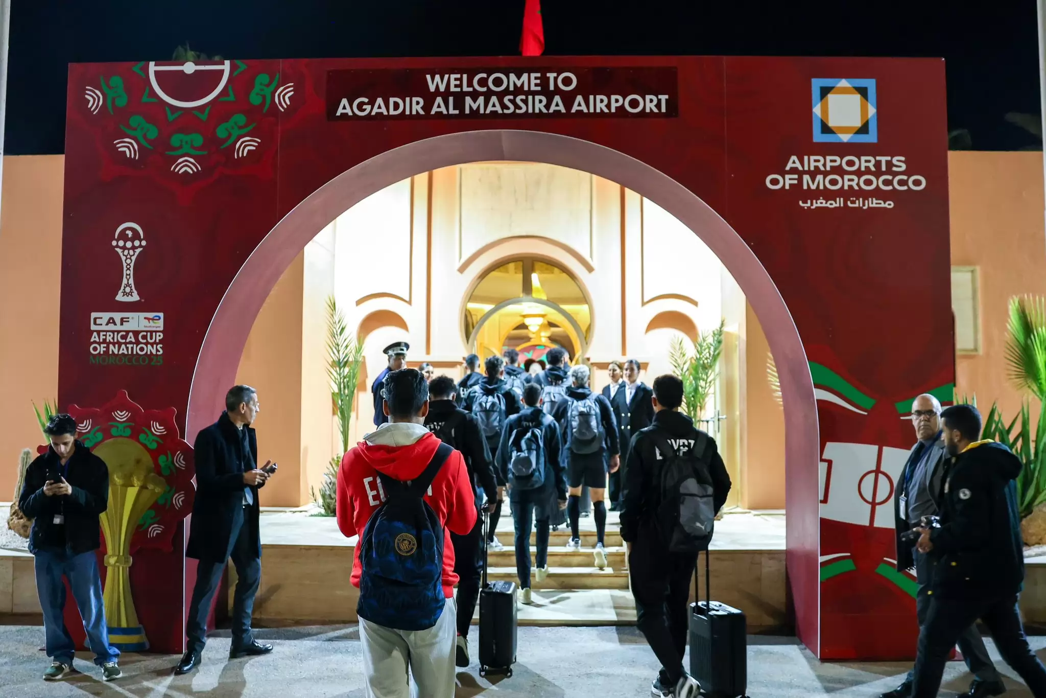 سفير مصر بالمغرب: تأمينات خاصة لبعثة الفراعنة 