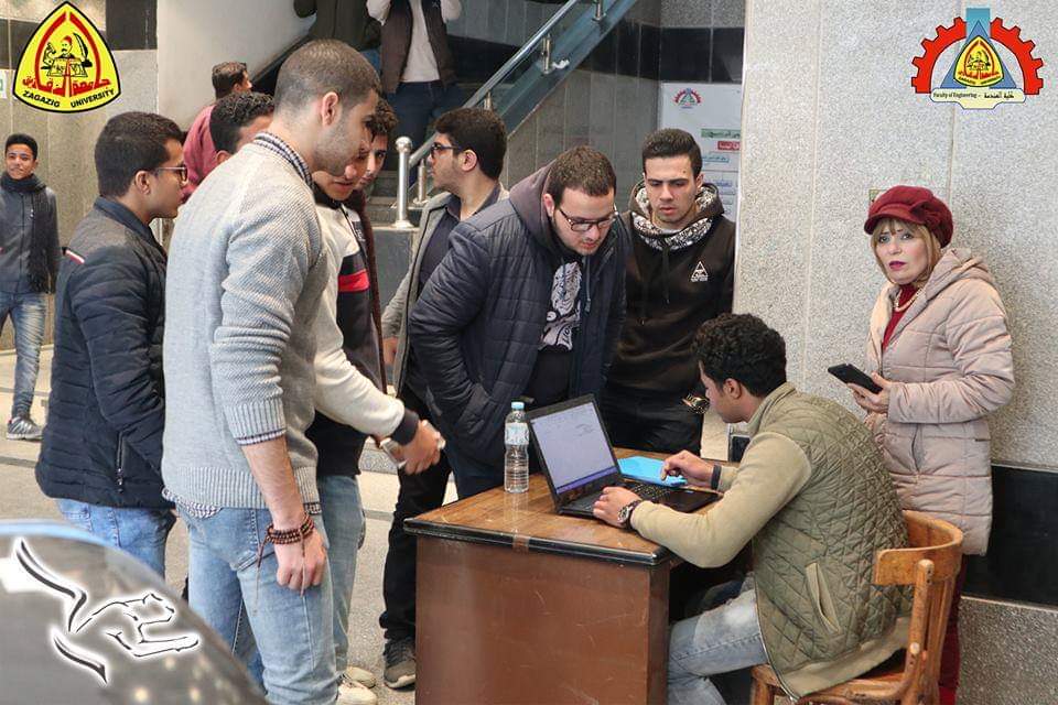 طلاب هندسة الزقازيق تستعد لرالي السيارات 2019