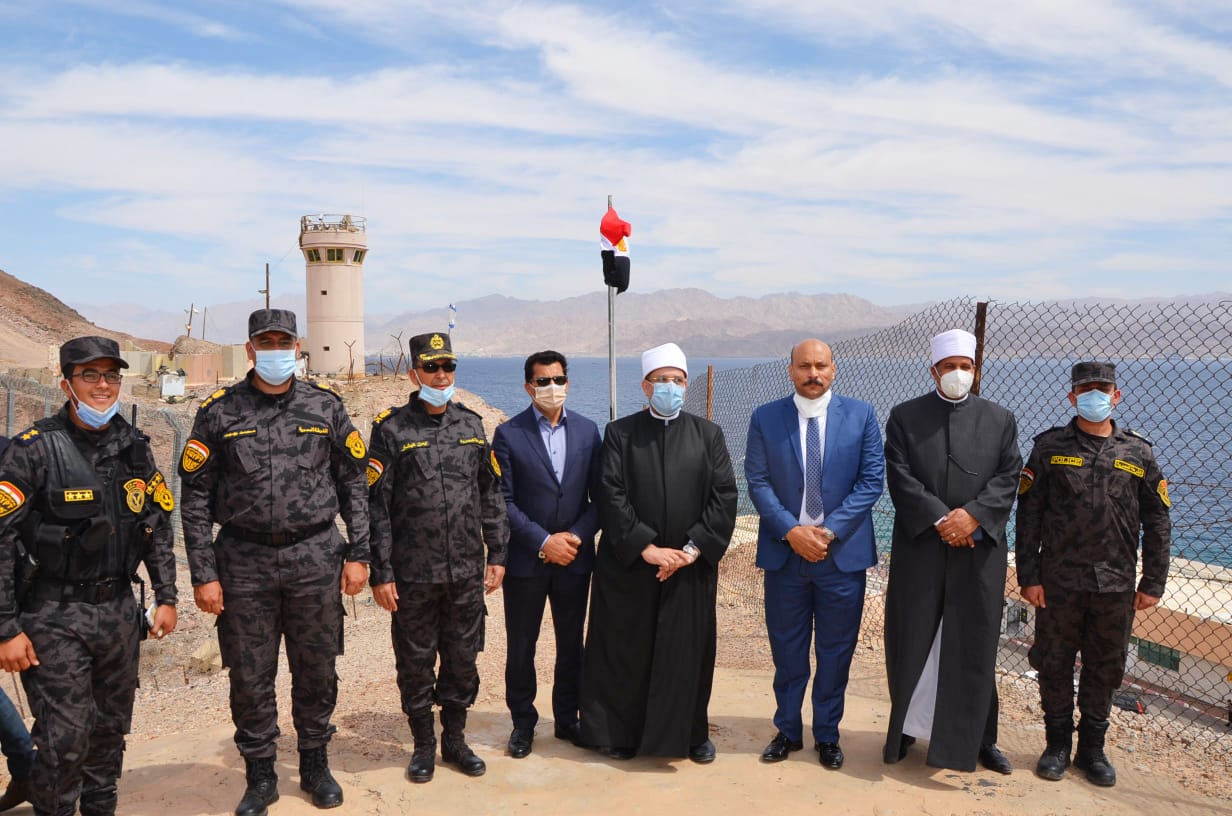 احتفالات ذكرى رفع العلم المصري على طابا