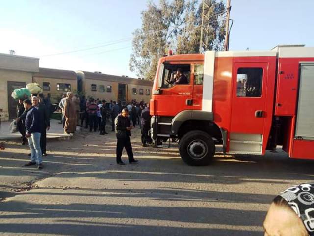 ننشراسماء المصابين  فى حادث قطار كفر الشيخ .. بالفيديو والصور