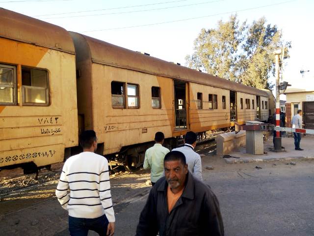 ننشراسماء المصابين  فى حادث قطار كفر الشيخ .. بالفيديو والصور