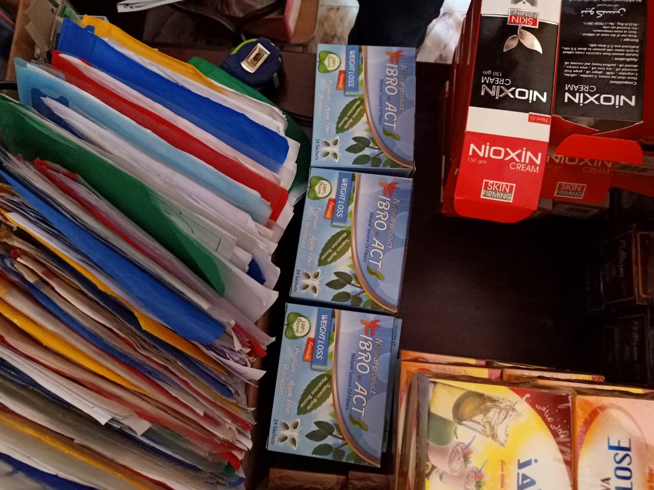 صحة الغربية ضبط ٣١٥٠ أدوية مختلفه الأشكال بمركز علاج طبيعى بسمنود 