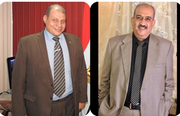 الدكتور هانى عنتر والمهندس أحمد الشناوى