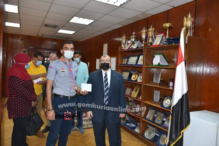 تكريم الطلاب المثاليين فى الجوالة والخدمة العامة بجامعة مدينة السادات .. صور