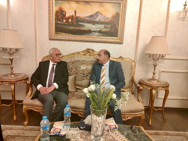 الدكتور رضا حجازى واللواء اشرف عطية