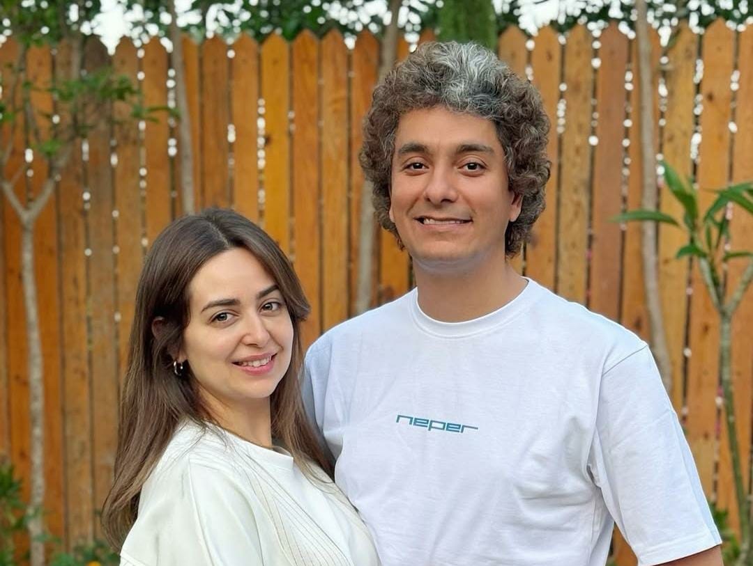 هبه مجدى وزوجها