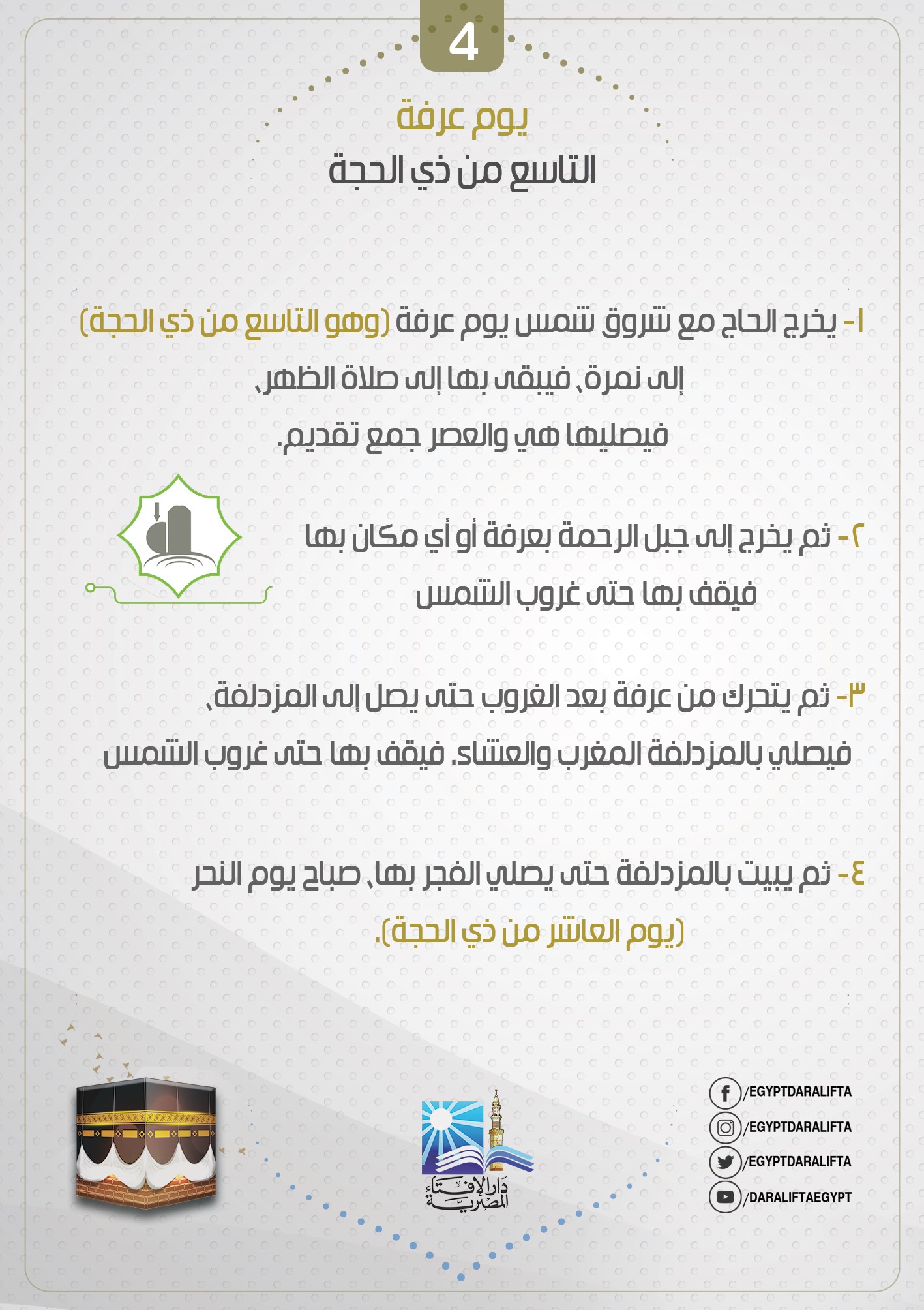 بالانفوجراف... 12 منسك من مناسك الحج 