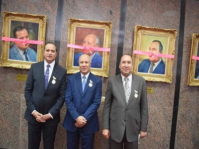 افتتاح عدد من منشآت المقر الجديد لجامعة سوهاج احتفالاً باليوبيل الذهبي