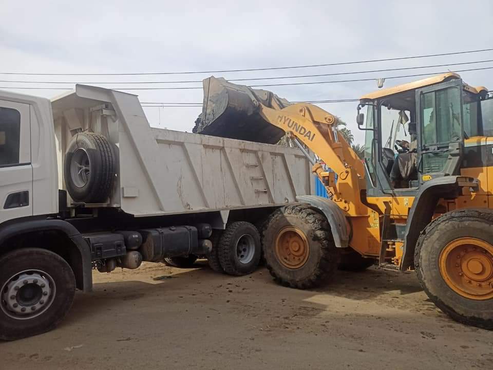 الوحدة المحلية بناصر تتابع الموقف التنفيذي لمشروعات 