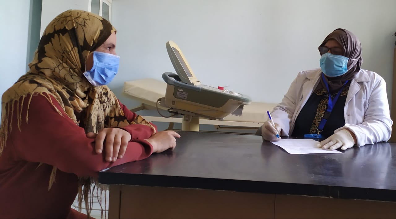  علاج 1202 مريضا في 7 تخصصات بقرية 