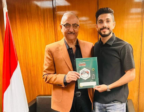 البنك الاهلي يعلن ضم ايمن اشرف