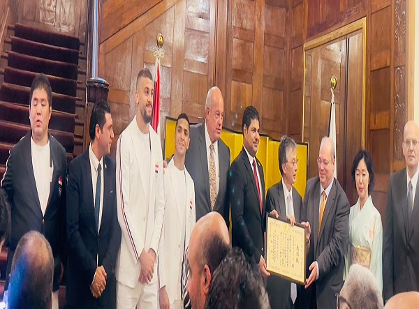 السفارة اليابانية تدعم منتخب مصر للجودو