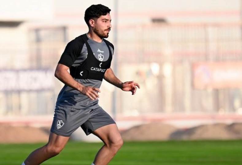 مهاب ياسر يفتتح أهداف الزمالك أمام بروكسي