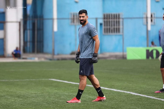 عصام ثروت حارس مرمي فريق المصري
