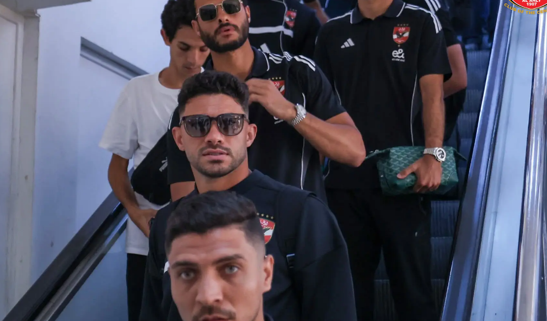 بعثة الفريق الأول لكرة القدم بالنادي الأهلي