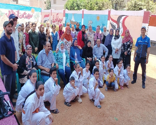 التربية الإجتماعية بتعليم القليوبية تتابع النشاط الصيفى بمدرسة ميت كنانة بطوخ
