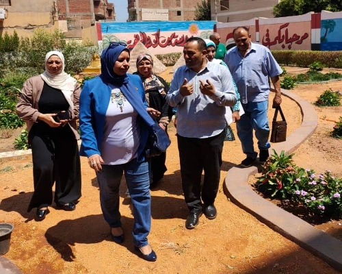 التربية الإجتماعية بتعليم القليوبية تتابع النشاط الصيفى بمدرسة ميت كنانة بطوخ