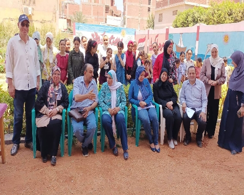 التربية الإجتماعية بتعليم القليوبية تتابع النشاط الصيفى بمدرسة ميت كنانة بطوخ
