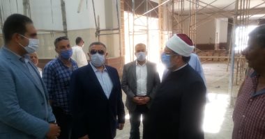 تفاصيل زيارة وزير الأوقاف للغردقة.افتتح مسجد ووزع  لحوم صكوك الأضاحي وتفقد مدينة الحرفيين .صور