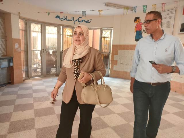 أسباب زيارة قيادات الإدارة التعليمية فى مدينة بدر إلى المدارس صور