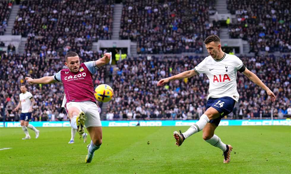 بيريسيتش مع توتنام أمام أستون فيلا