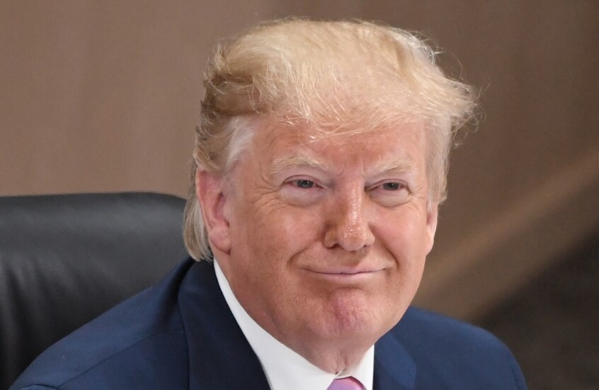  الرئيس الأمريكي دونالد ترامب
