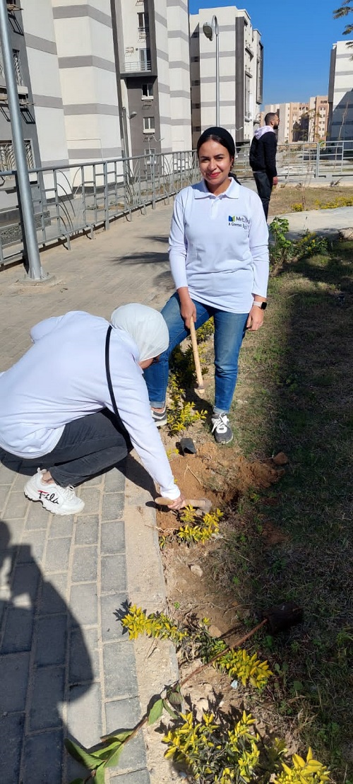 حملة لزراعة مليون شجرة مثمرة فى مدينة العبور الجديدة