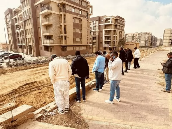 رفع كفاءة شبكات الري واللاندسكيب بدار مصر فى القاهرة الجديدة 