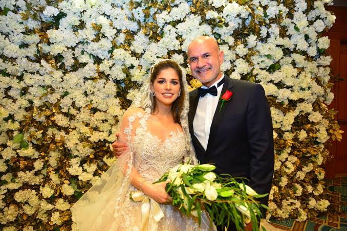 نجوم الفن فى حفل شقيقة الفنانة ملك قورة.. صور
